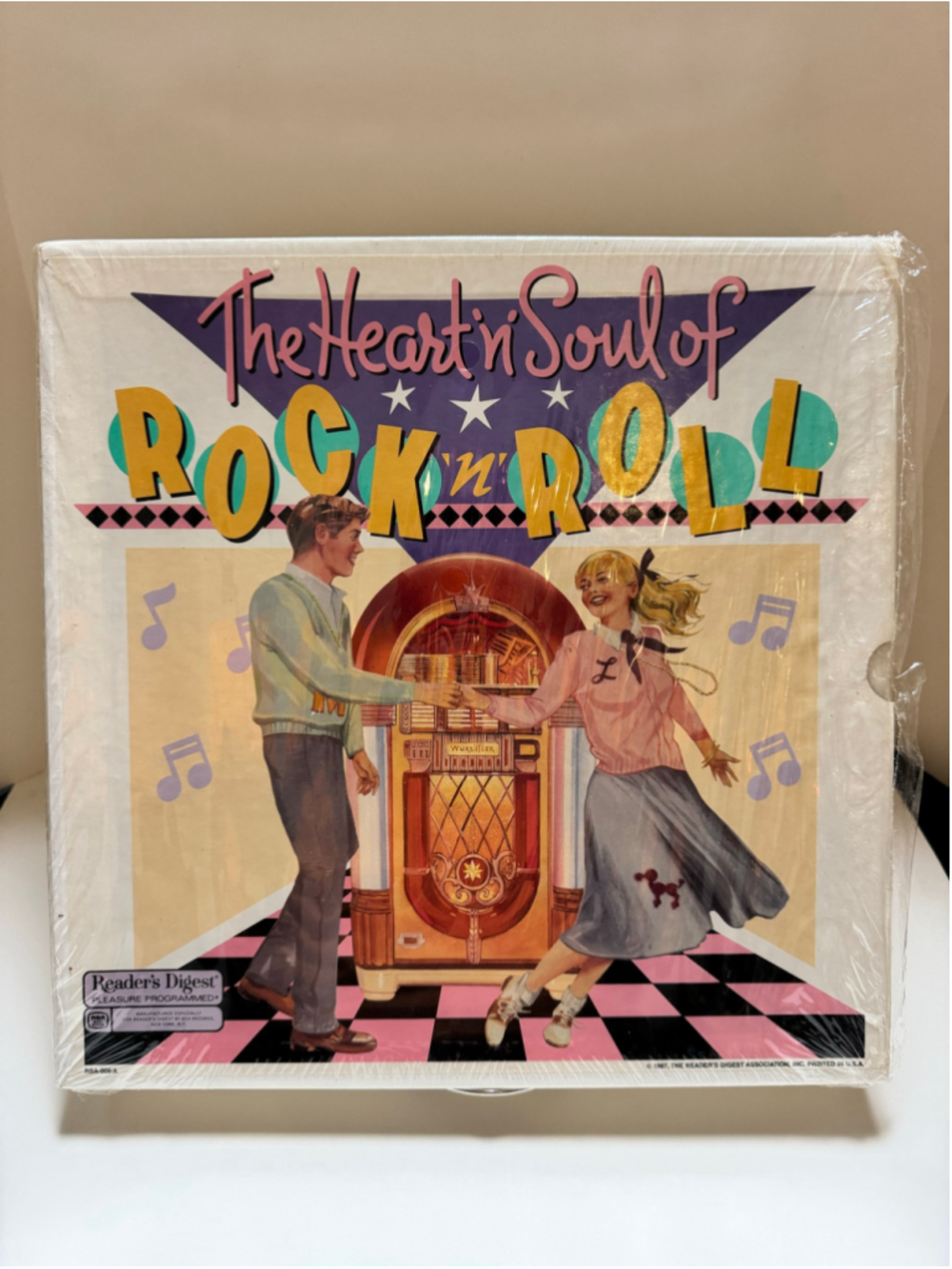 The Heart 'N' Soul of Rock 'N' Roll 33 Rpm Vinyl Boxed Set 33 rpm, Box Set 7pc